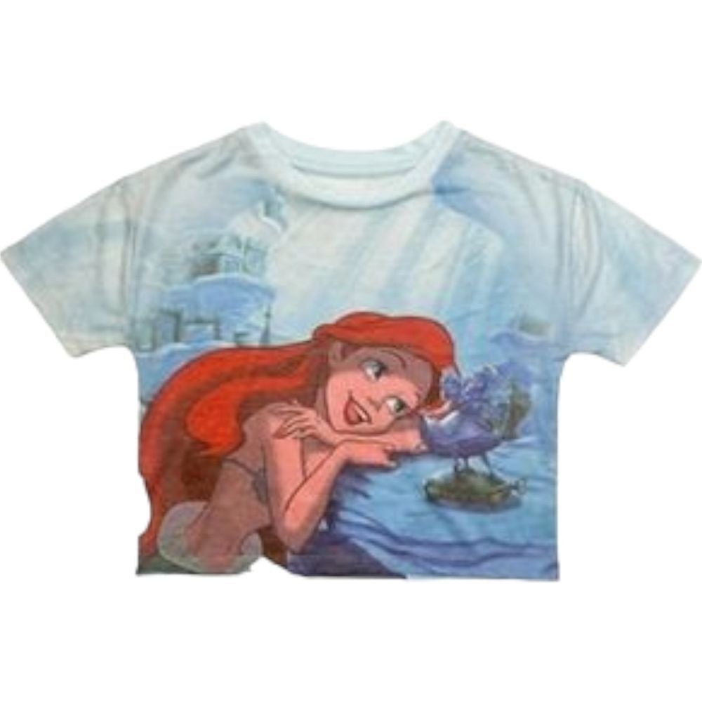 Disney The Little Mermaid 3 Piece Tutu set with Hooded Jacket and Top 2T New! - Picture 7 of 7